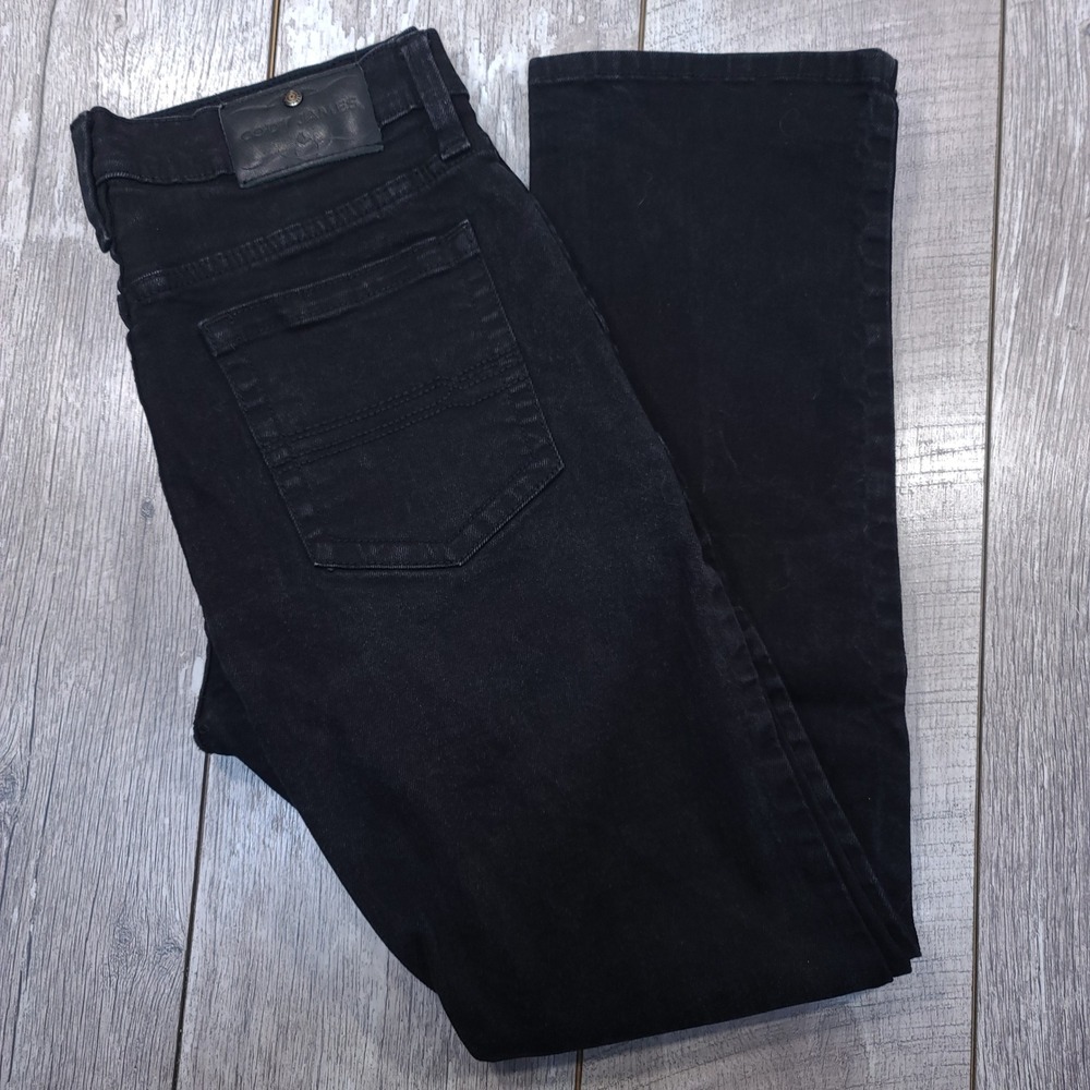 Cody James Jeans Mens 32x32 Black Straight Leg Stretch Denim Pants